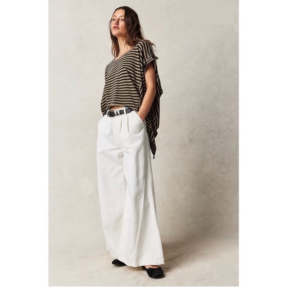 Free People Tops - Free People We The Free Striped Angel Tee